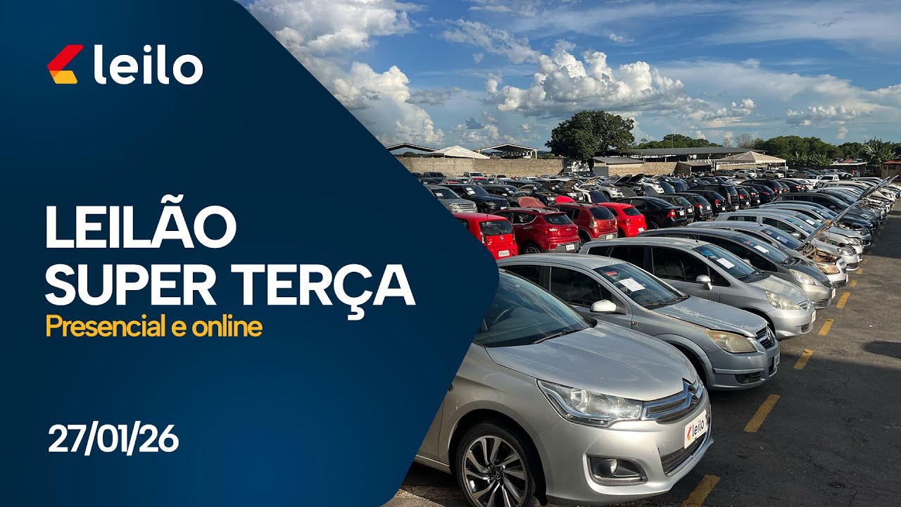 Leilão Super Terça - Presencial e online