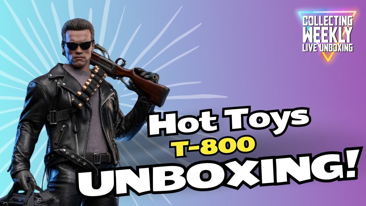 Collecting Weekly Live Unboxing | Hot Toys T-800 Endoskeleton 1/6 Scale Figure Review