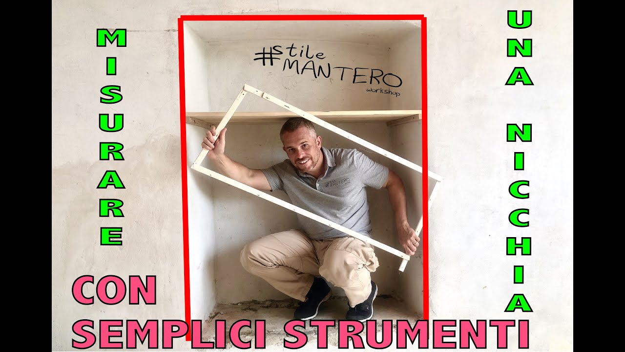 Misurare una nicchia - Le misure precise