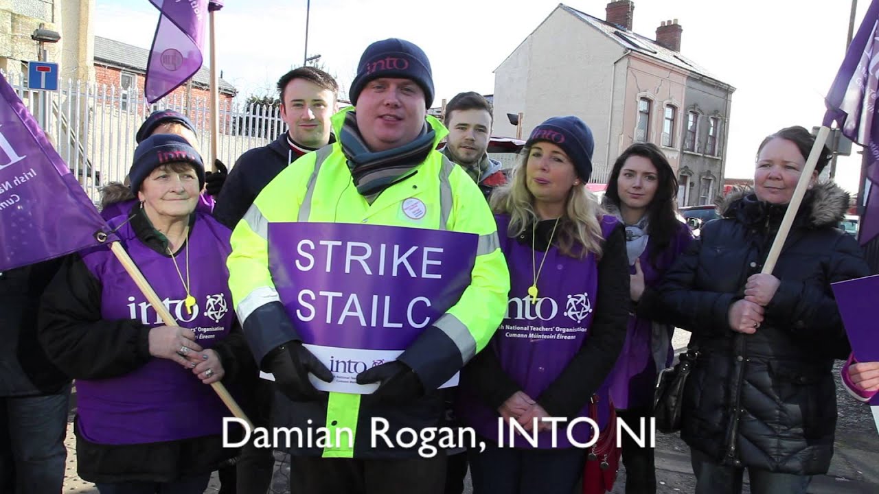 #M13 Northern Ireland Workers strike against 20,000 public sector job cuts