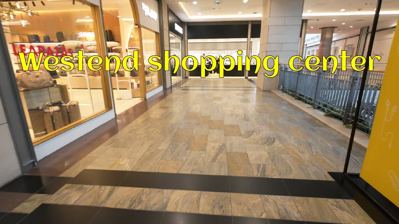 Budapest Westend shopping center.  HD 1920X1080/60fps -WalkinGo Budapest