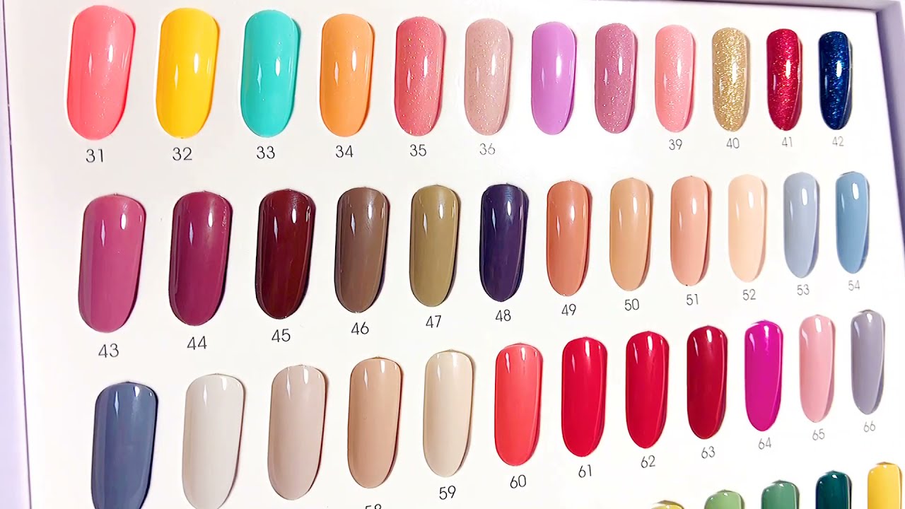 Venalisa 60 Color VIP2 Set Beginner Kit for Nail Gel Polish