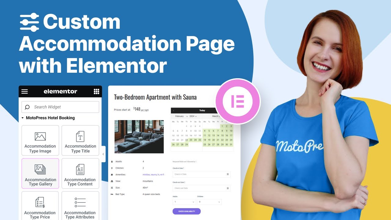 How to Create a Custom Accommodation Page Layout with Elementor