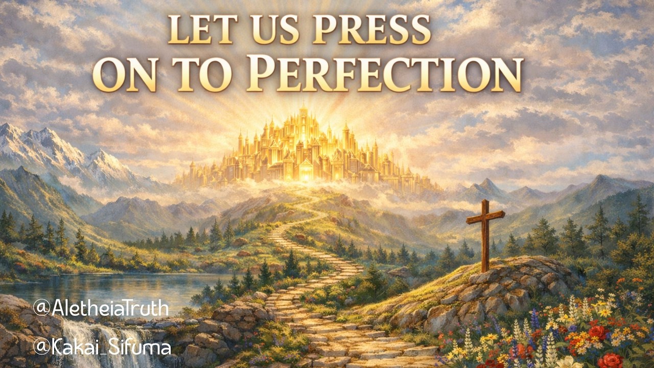 LET US PRESS ON TO PERFECTION