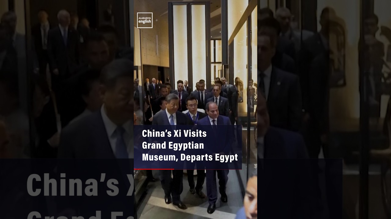 China&rsquo;s Xi Visits Grand Egyptian Museum, Departs Egypt