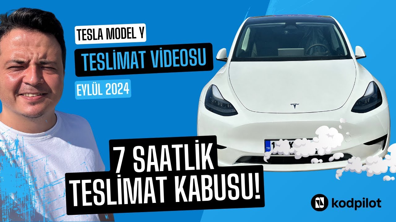 Tesla Teslimat Kabusu! 7 Saat Bekledik – İşte Neden!