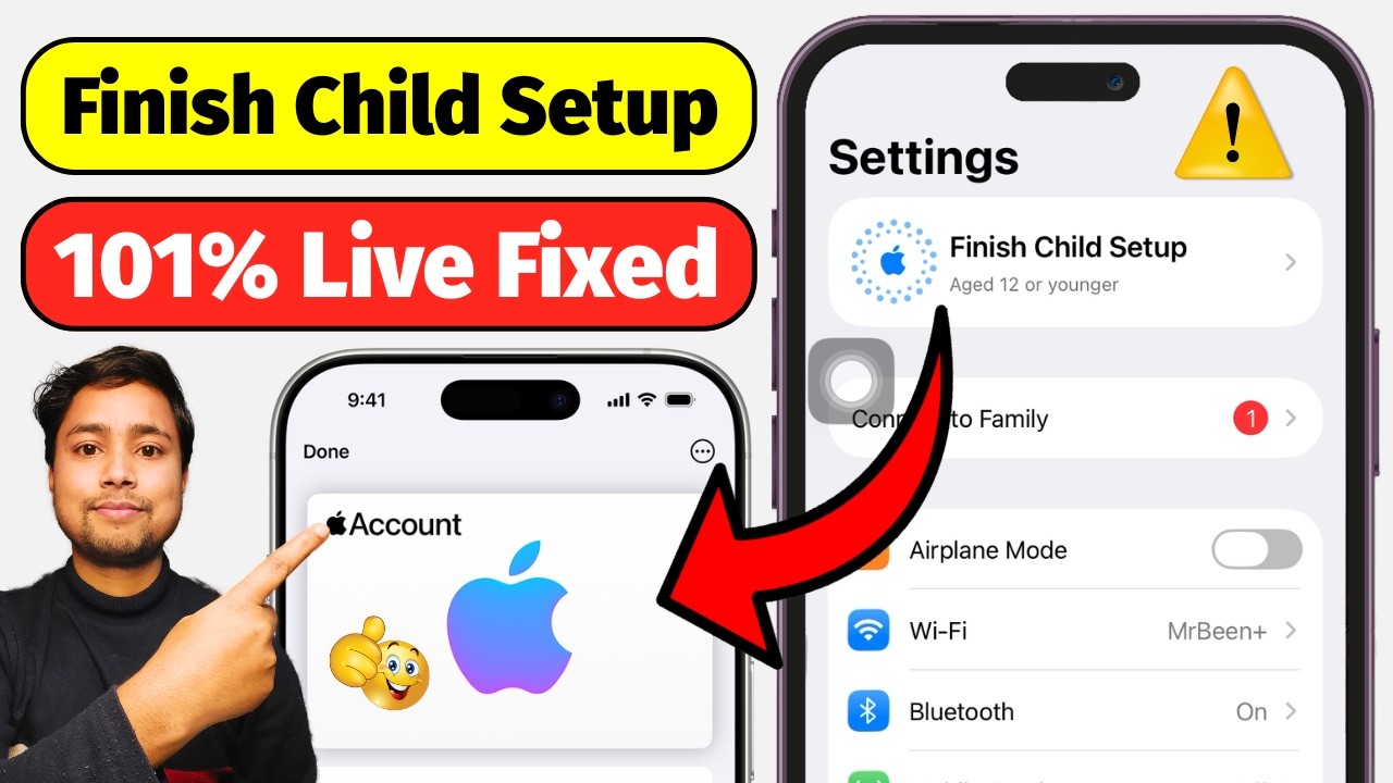 How to Fix Finish Child Setup Problem on iPhone/iPad | Get Exit From Finish Child Setup on iPhone