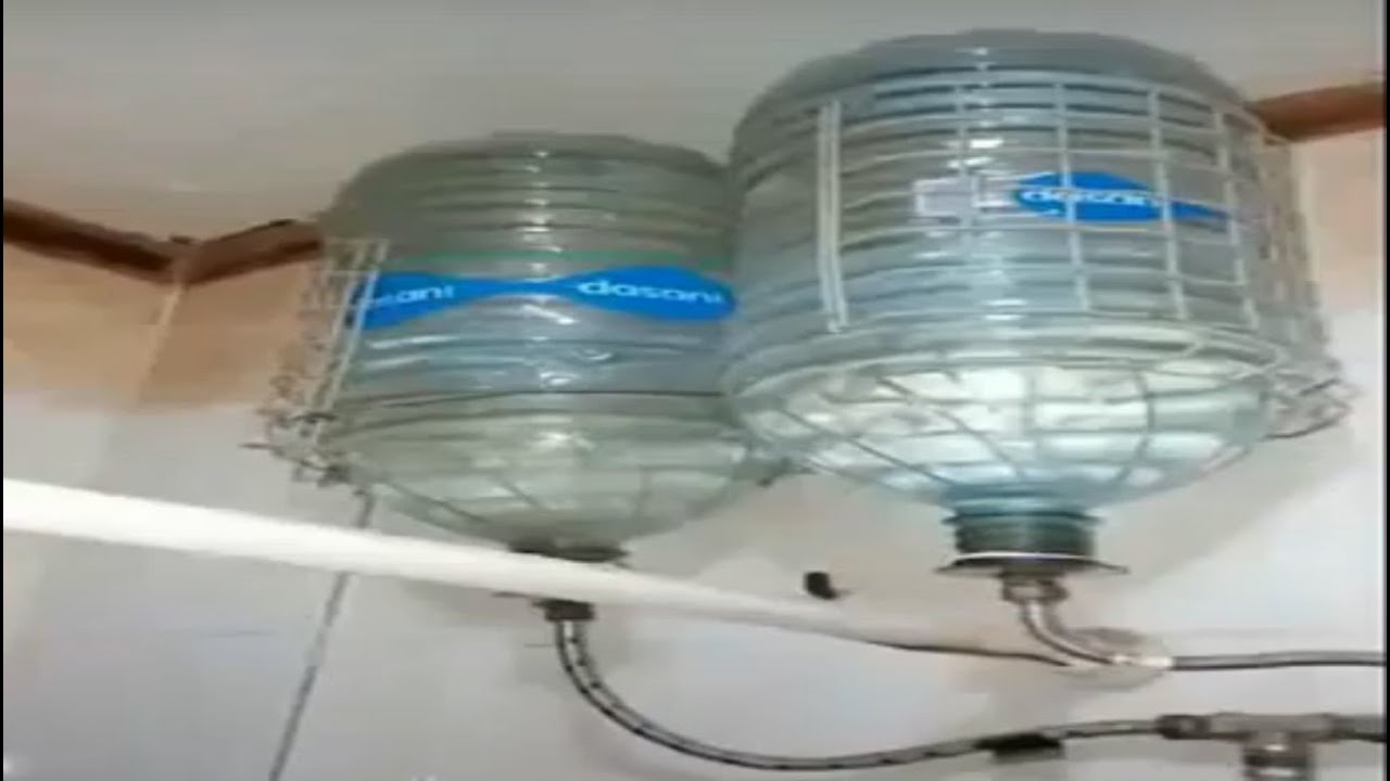 حل مشكلة إنقطاع المياه.. بمكونات بسيطه !!