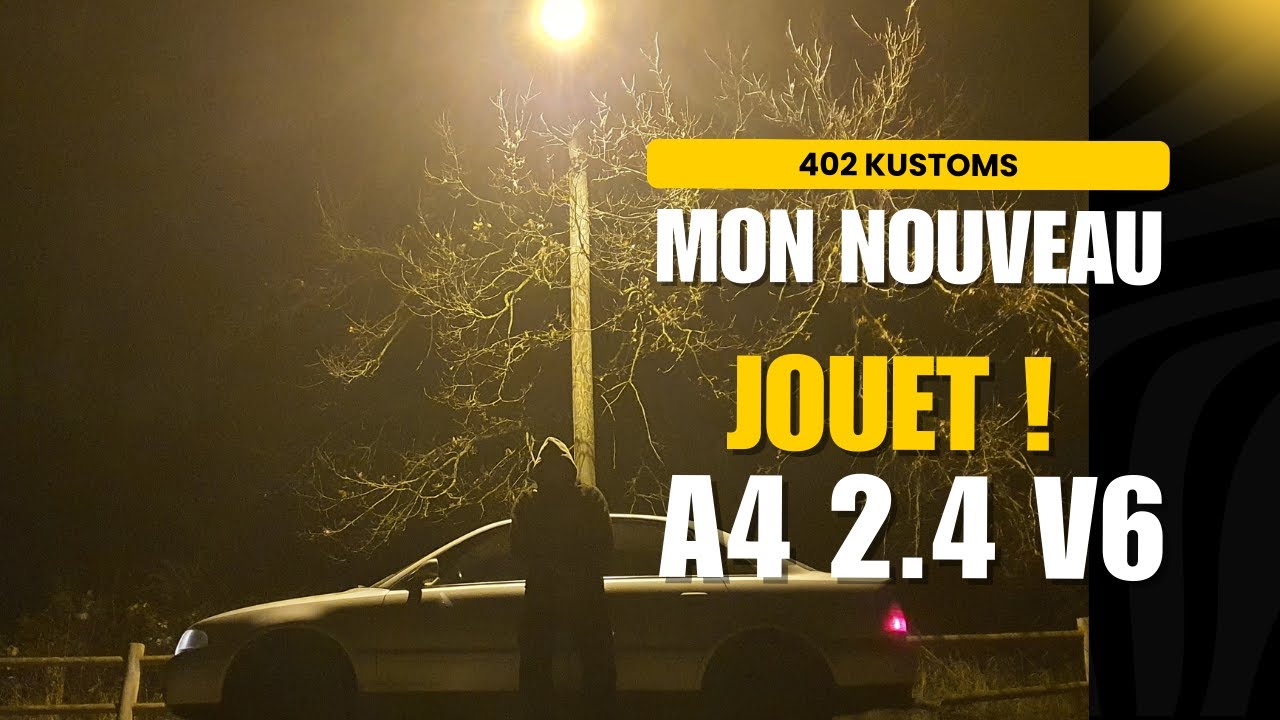 🚗 MA NOUVELLE AUDI A4 V6 : Remise en Route & Gros Problèmes ! (Épisode 1)