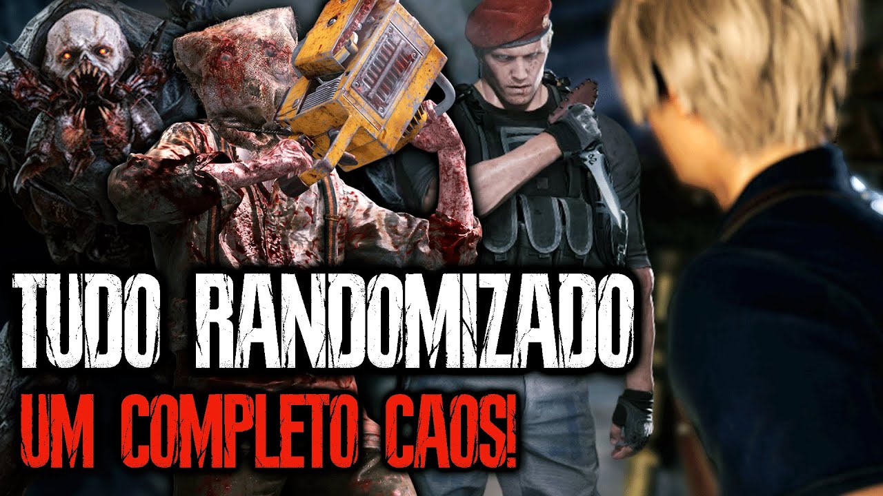 Resident Evil 4 Remake com TUDO RANDOMIZADO foi um completo caos!