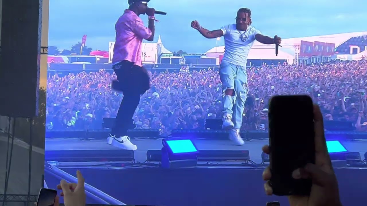 NINHO Feat ZOLA « Papers » @ Les Ardentes, Belgium