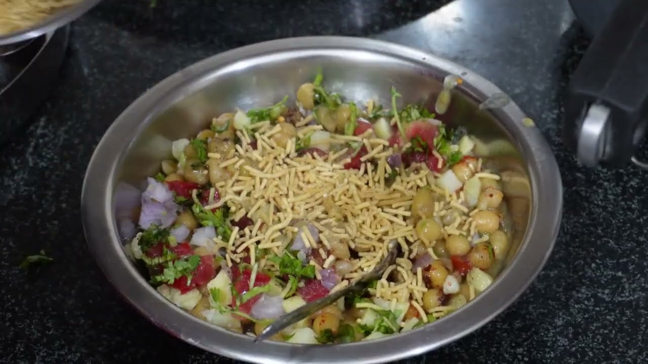 Thele wali matar ki chaat recipe l जब तरसे ठेले वाली मटर की चाट के लिए झट से बनायें चटकारे वाली चाट