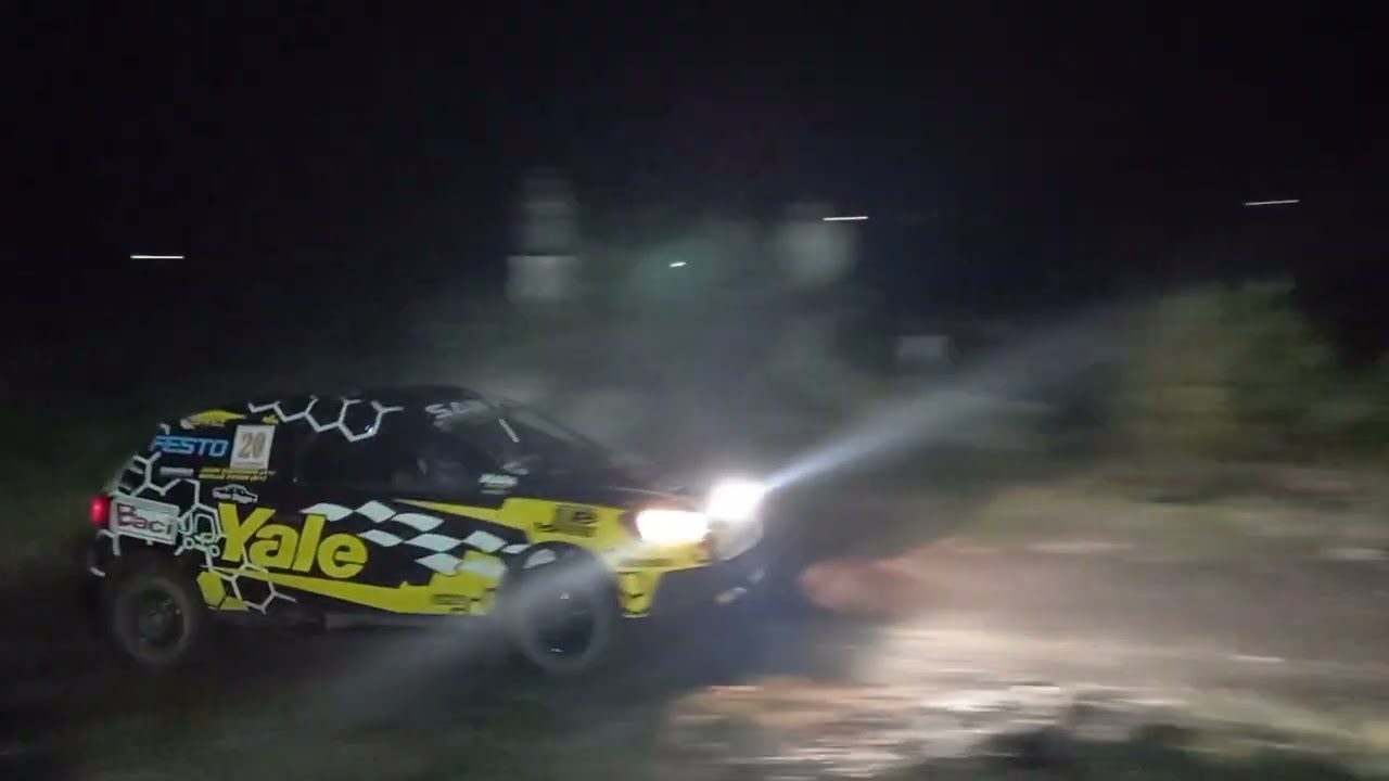 rally m&aacute;ster 2022. Etapa de noche/ la toma (san luis)