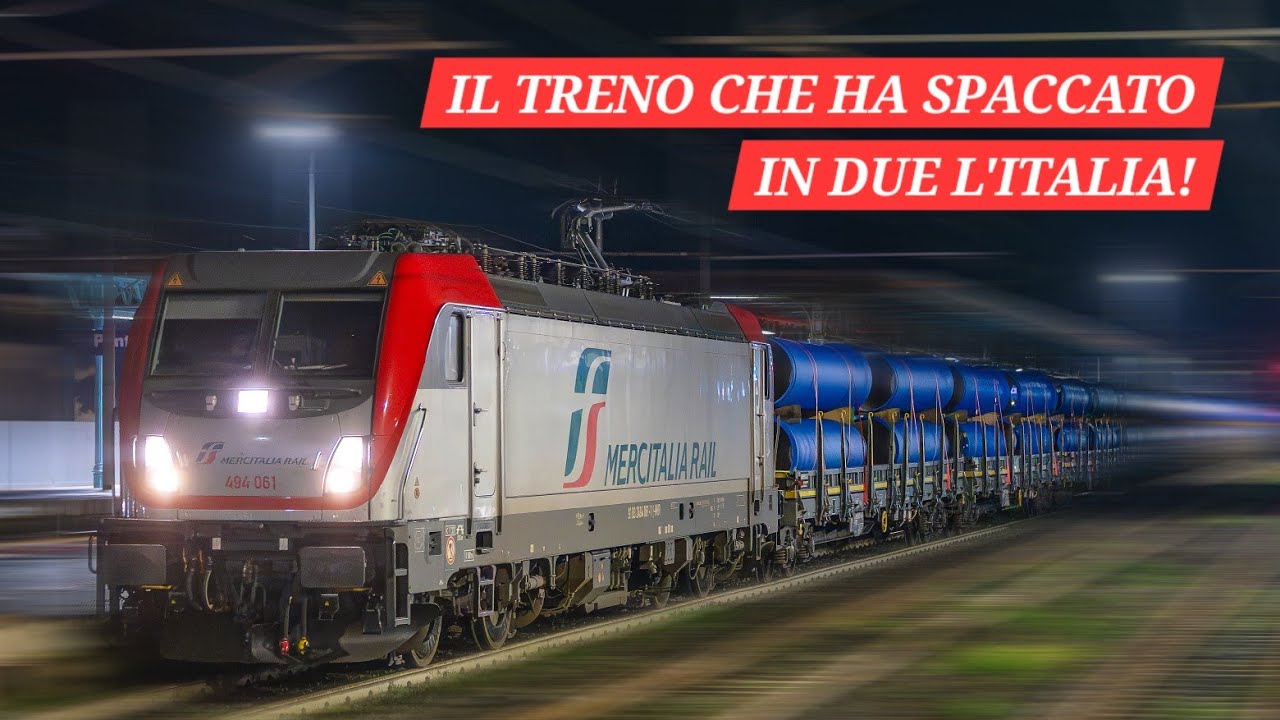 TRENO MERCI SI SPEZZA IN LINEA A FIRENZE - ITALIA DIVISA IN DUE - 18 FEBBRAIO 2026