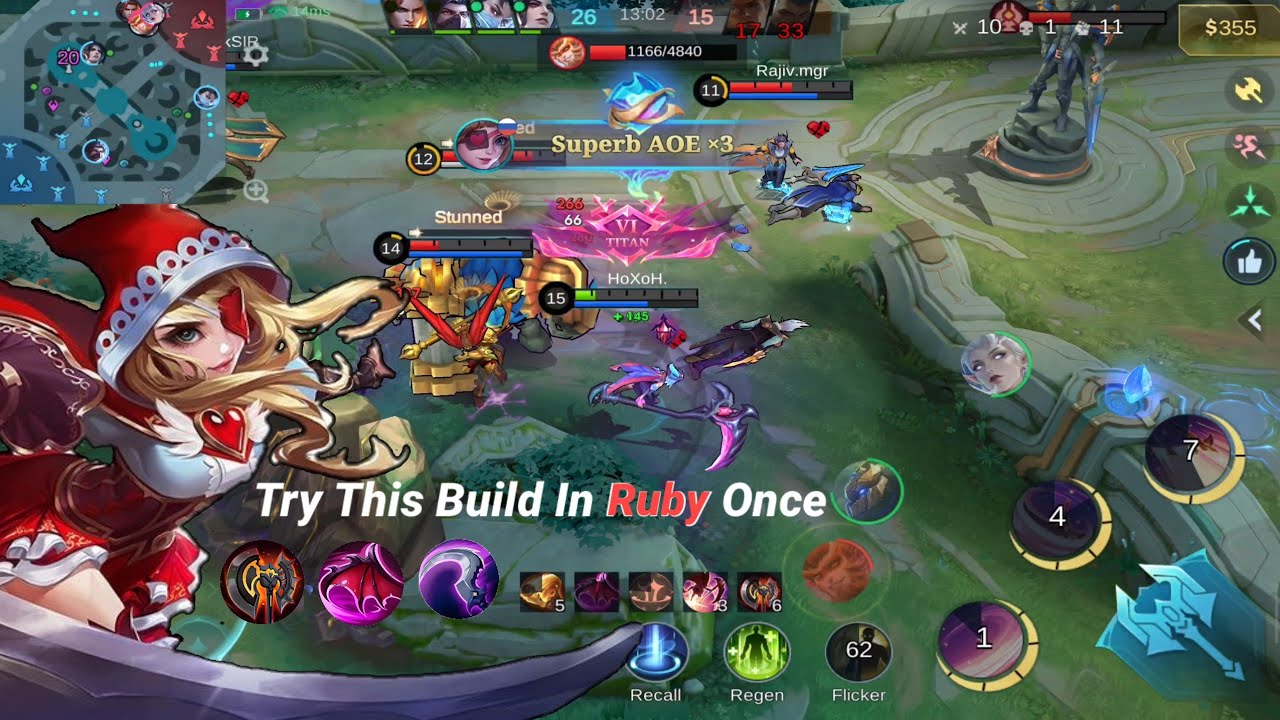 Ruby Gameplay | Try This Build In Ruby Once