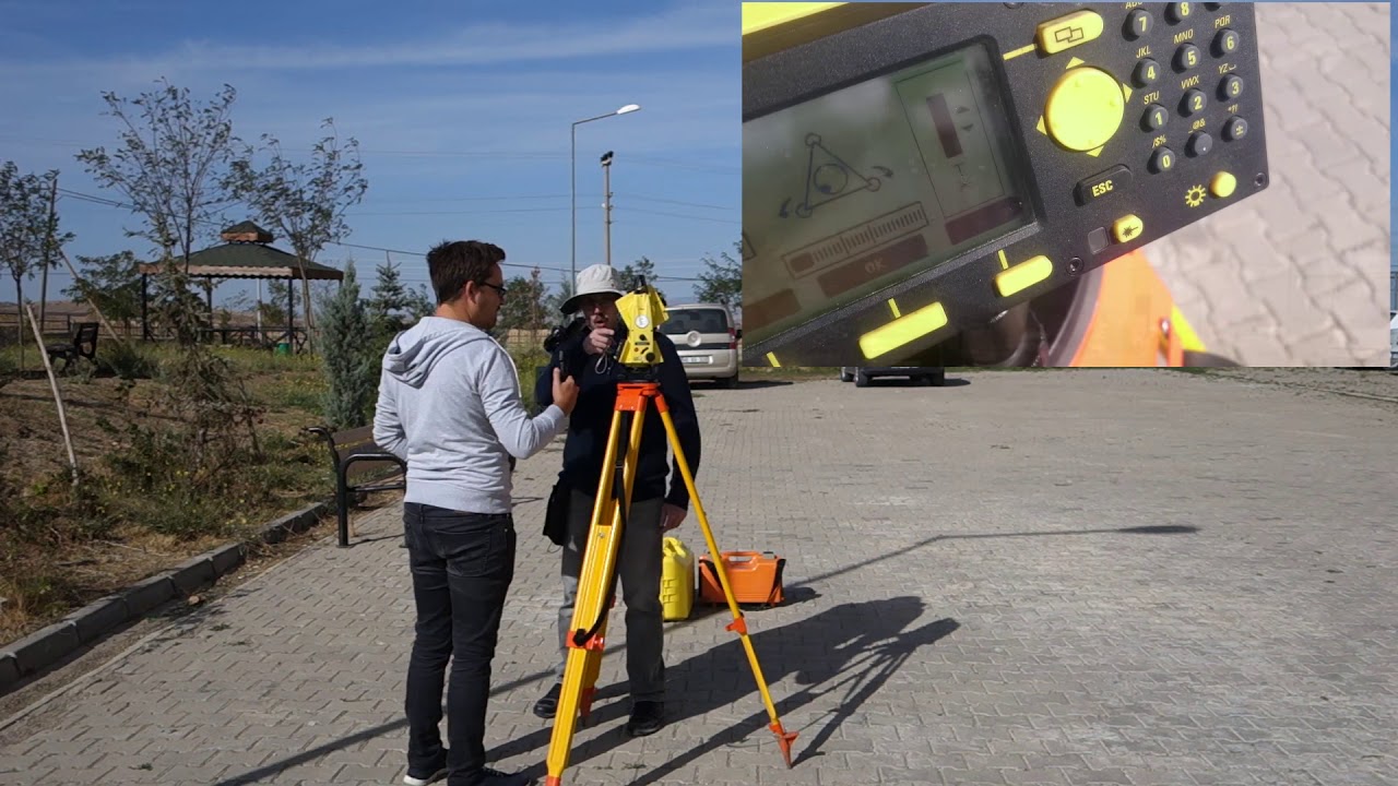 Arazi Ölçmeleri I, Hafta 3, Elektronik Takeometre (Total Station) Kurulumu 3