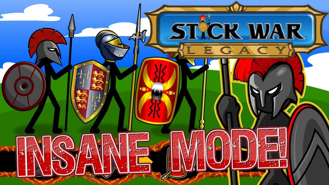 STICK WAR LEGACY INSANE MODE FULL RUN!