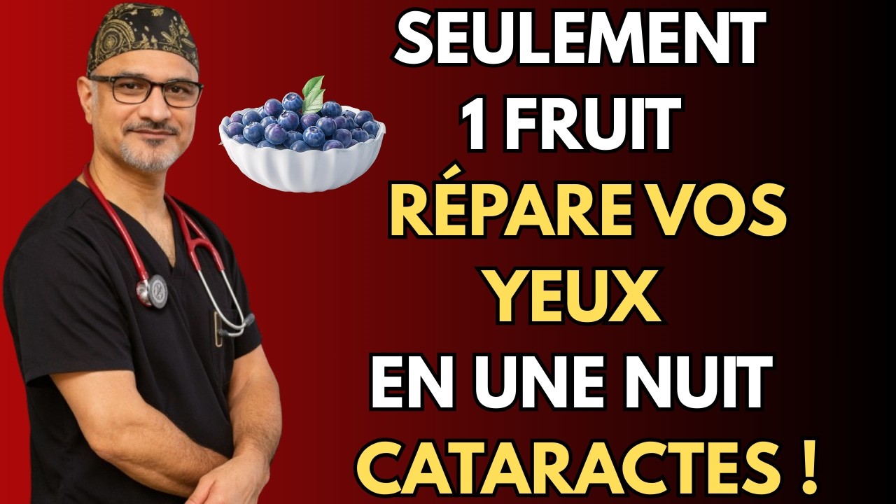 Le FRUIT N°1 à manger avant de dormir pour des YEUX en bonne santé