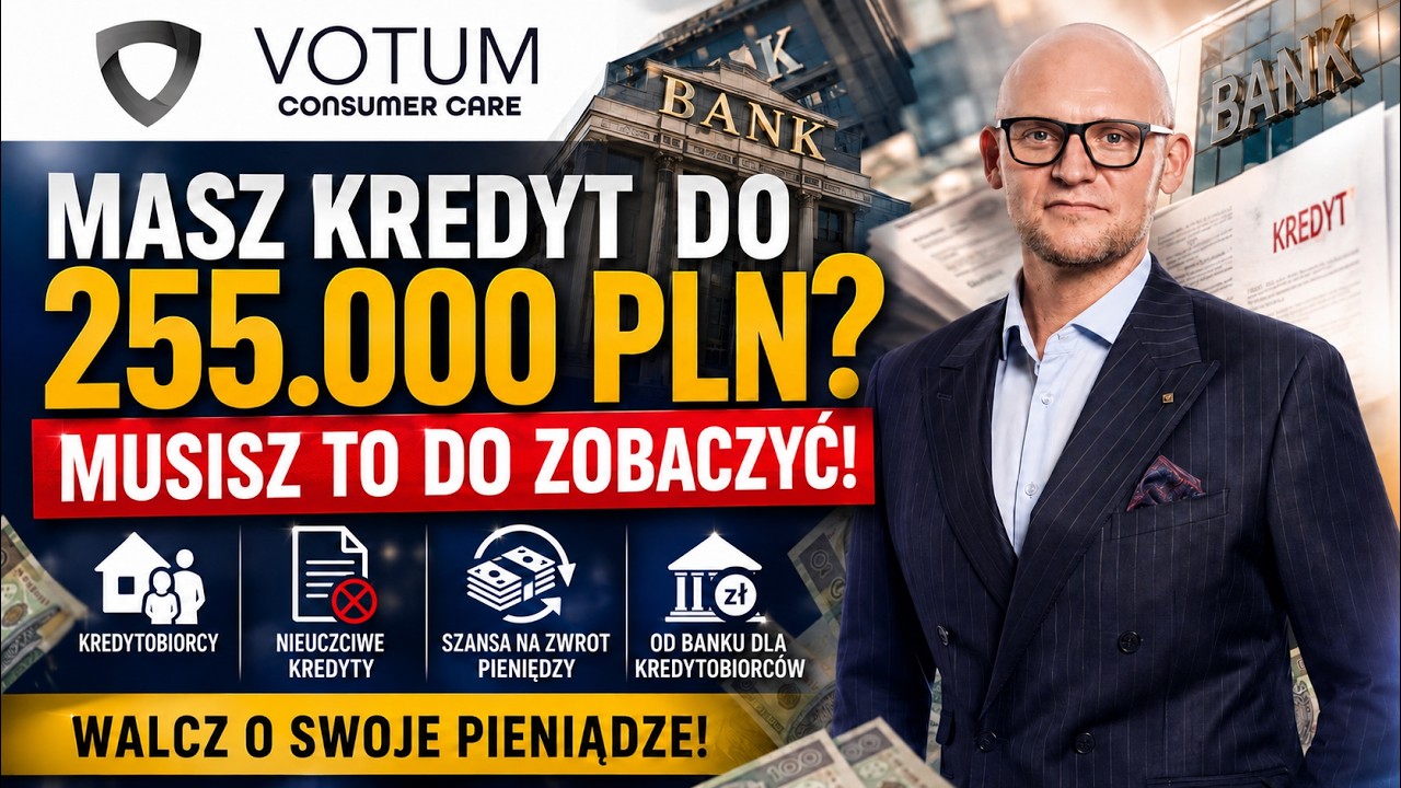 Masz kredyt konsumencki w PLN? Odzyskaj swoje pieniądze od banku!