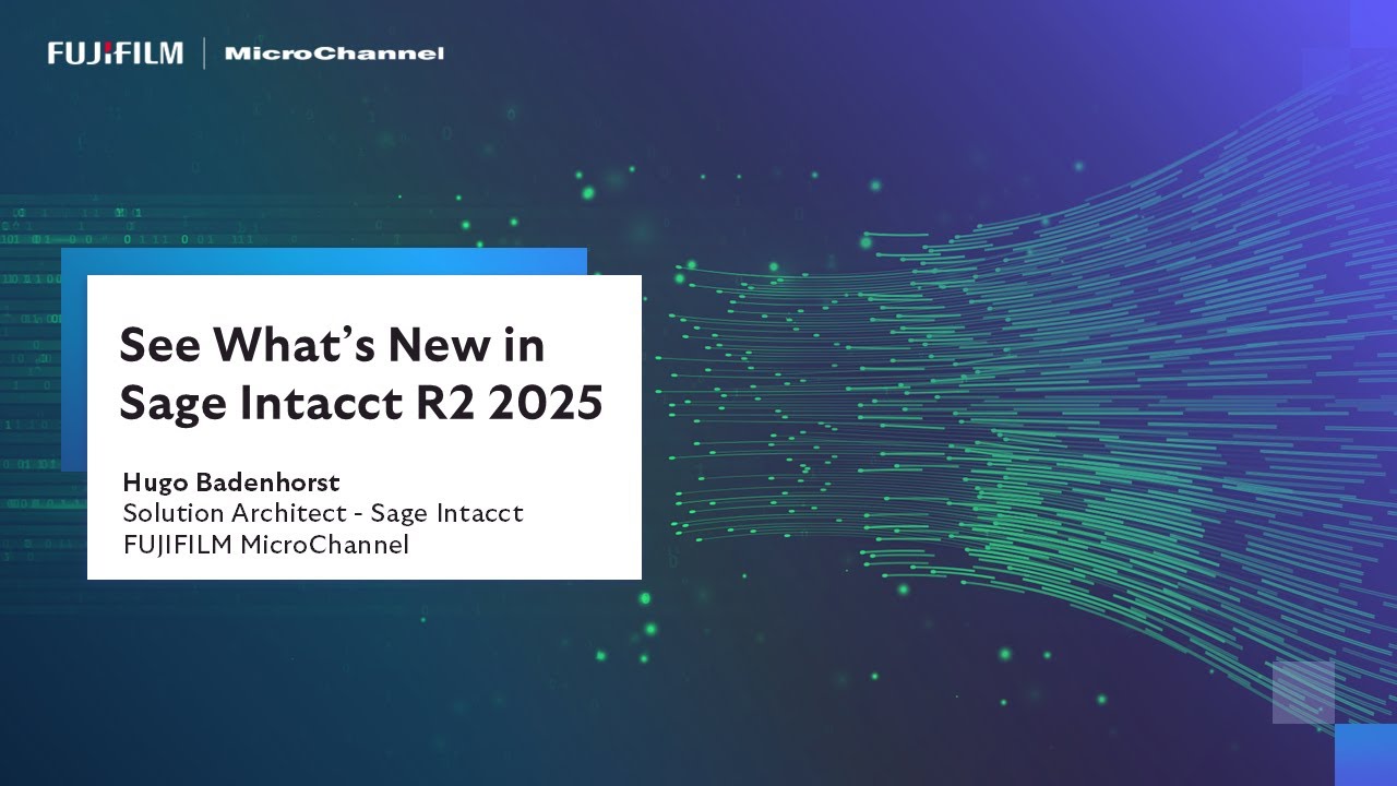 What's New in Sage Intacct R2 2025