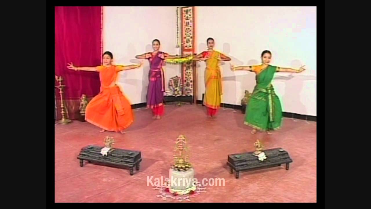 Bharatanatyam Adavus with Music