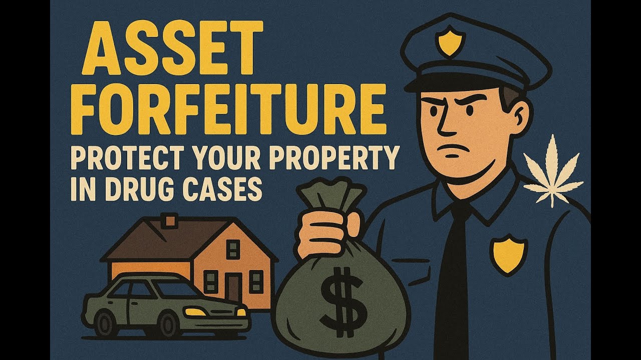 Asset Forfeiture Protect Your Property in Drug Cases | DavidSmithLawFirmPLLC