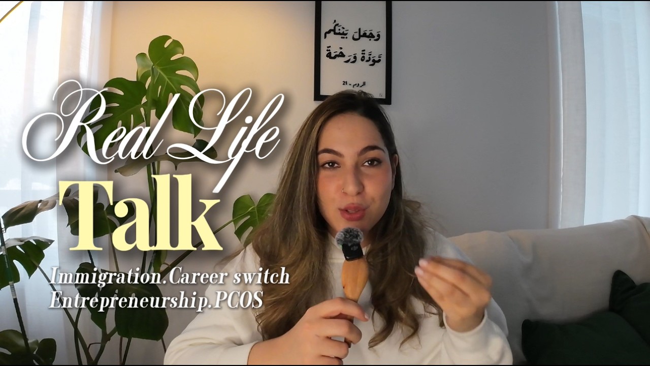 When Life Forces You to Start Over❤️‍🩹(Immigration 🇨🇦, Career, Entrepreneurship, PCOS)