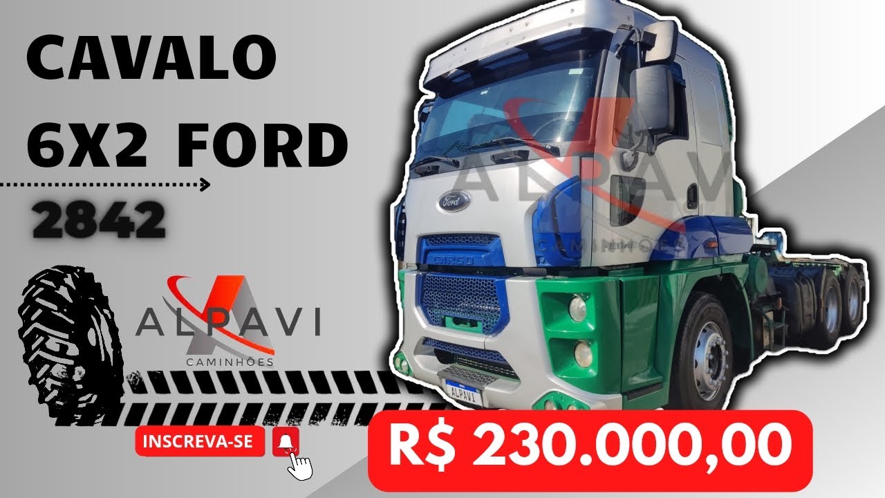 Cavalo Trucado Ford Cargo 2842 Ano 2013 Cavalo Trucado a venda #caminhão #gbn13am #truck #ford #mb