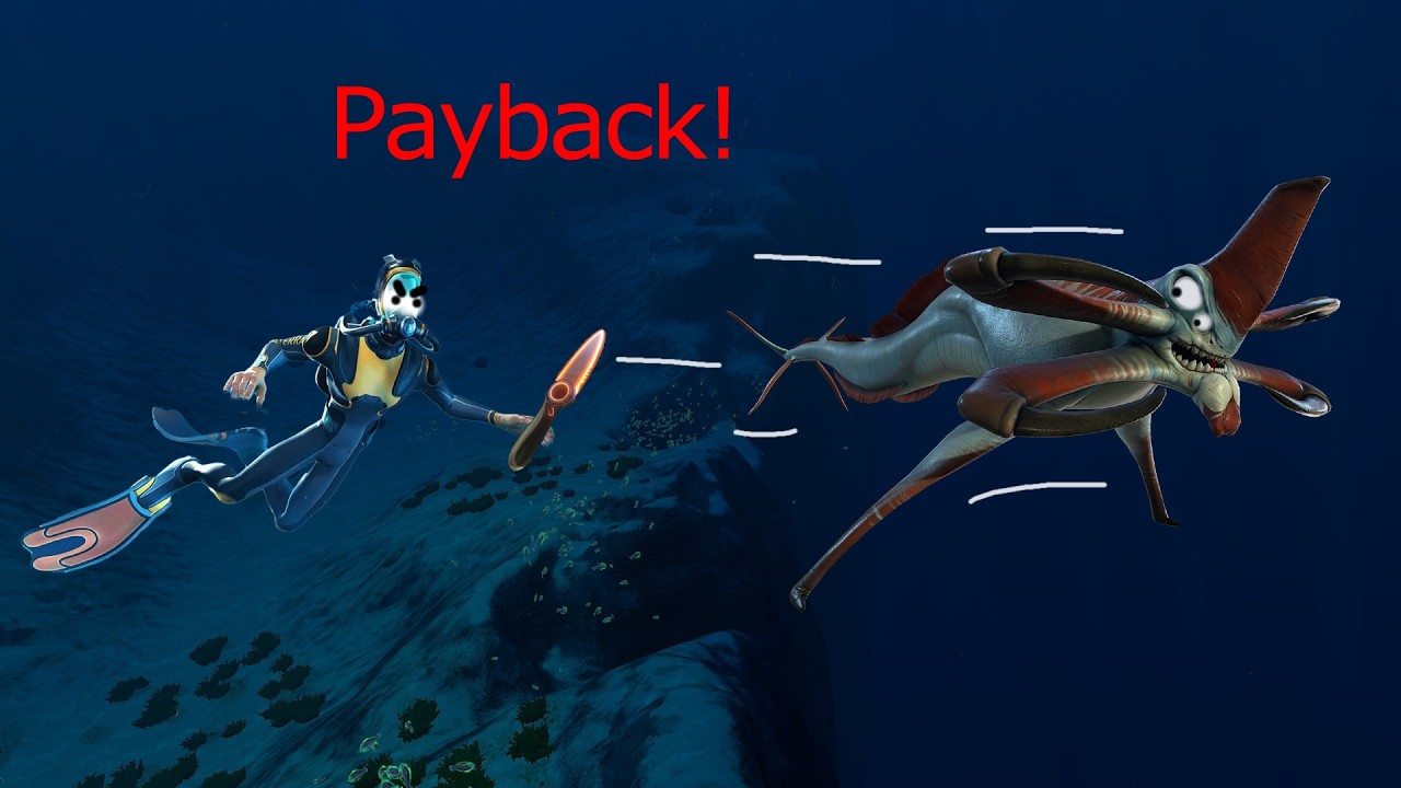 Hunting Reaper Leviathans in Subnautica part 10