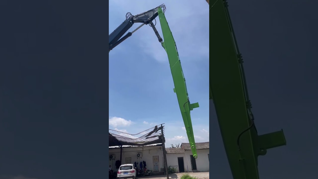 Manufacturer High Reach Demolition Boom For Excavator Demolition  #excavator #excavation