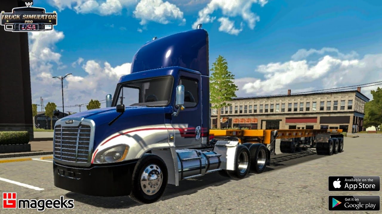 Freightliner Cascadia! Truck Simulator PRO USA by Mageeks | Gameplay