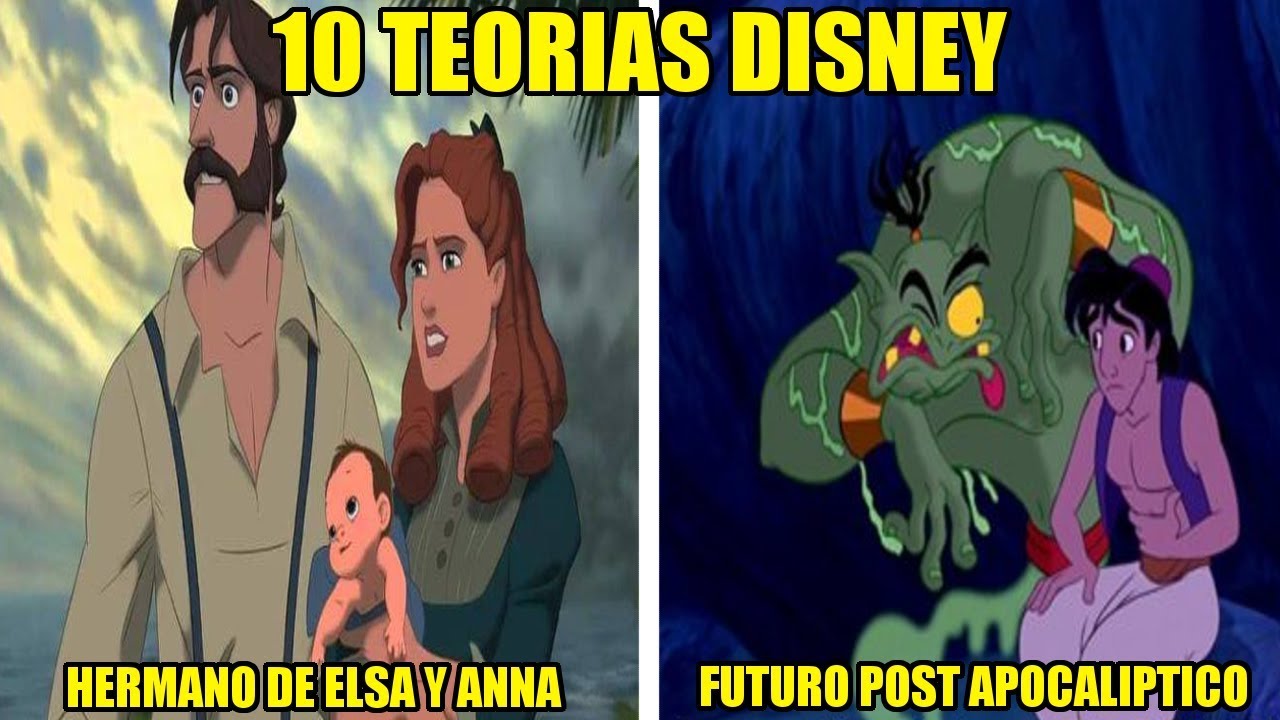 10 TEORIAS de DISNEY que te CAMBIARA las PERSPECTIVA cuando VEAS las PELICULAS de nuevo