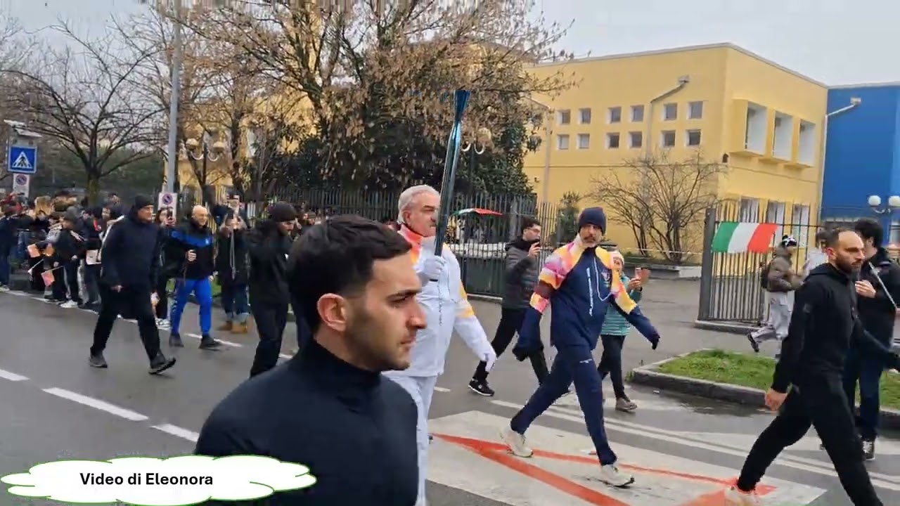 5 febbraio 2026 passaggio Fiamma Olimpica