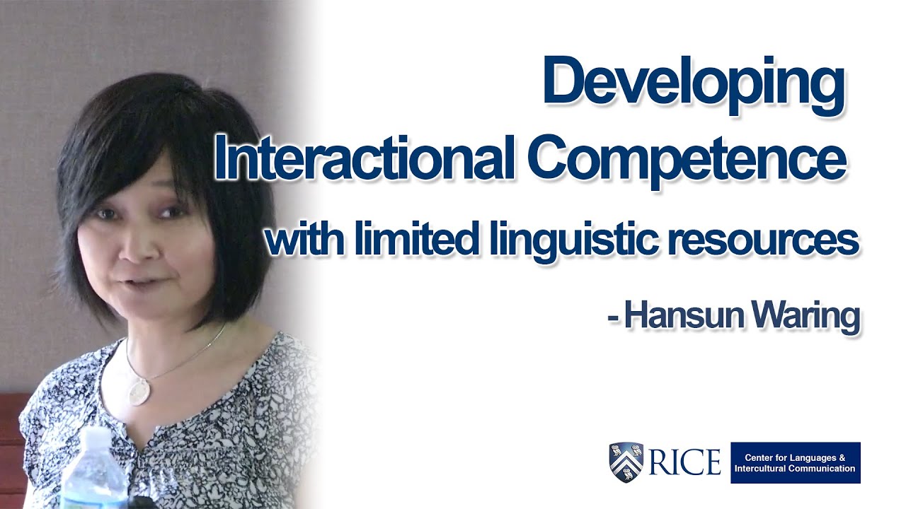 Developing interactional competence with limited linguistic resources
