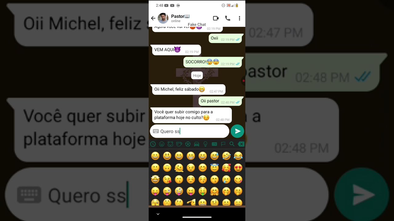 Fake Chat(A Comissão😥)Parte 2 Final Completa.