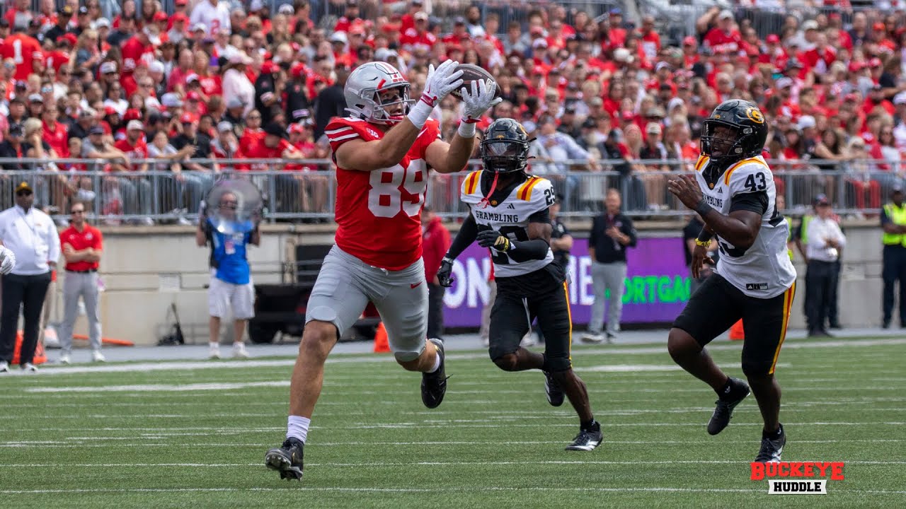 Ohio State TE Will Kacmarek Ready To Face Former Ohio Bobcats Teammates