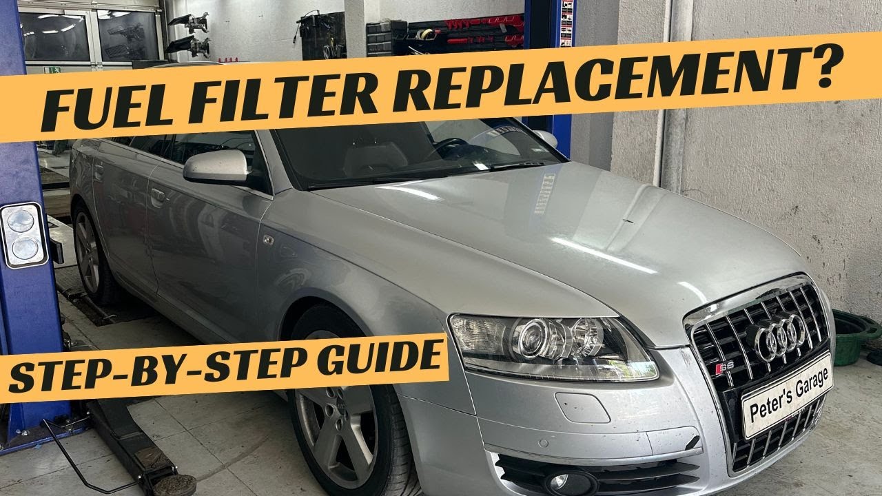 Audi A6 C6 4F 3.0 TDI Fuel Filter replacement