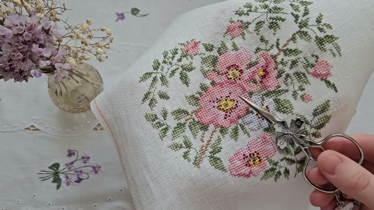 Вышиваю и Покупаю 🌸 новая старая схема 19в.🌸