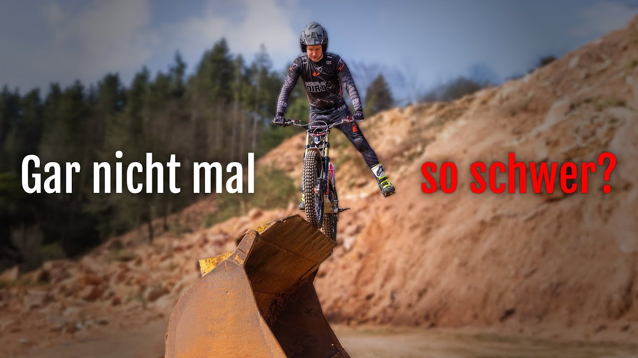 Mit Trial Motorrad Balancieren lernen - Den Winter Nutzen Ep 1