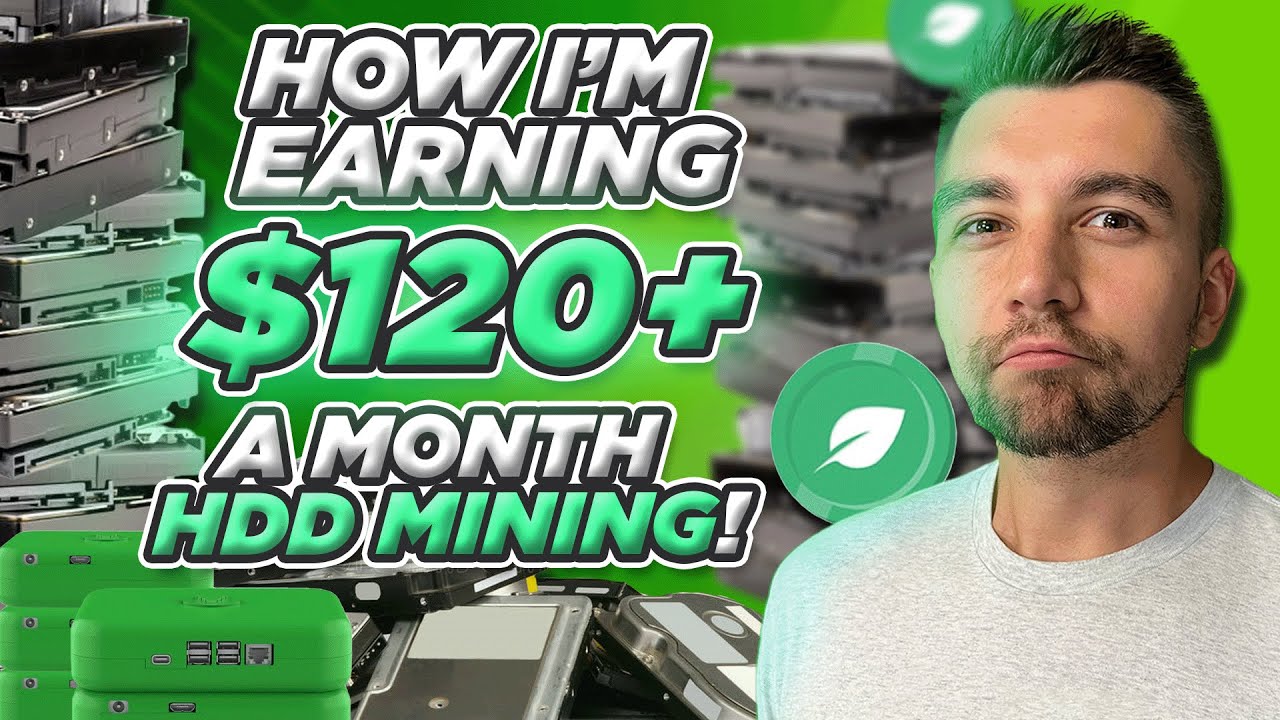 Here's How I Am Earning $120+ PER MONTH Mining Chia With Hard Drives!
