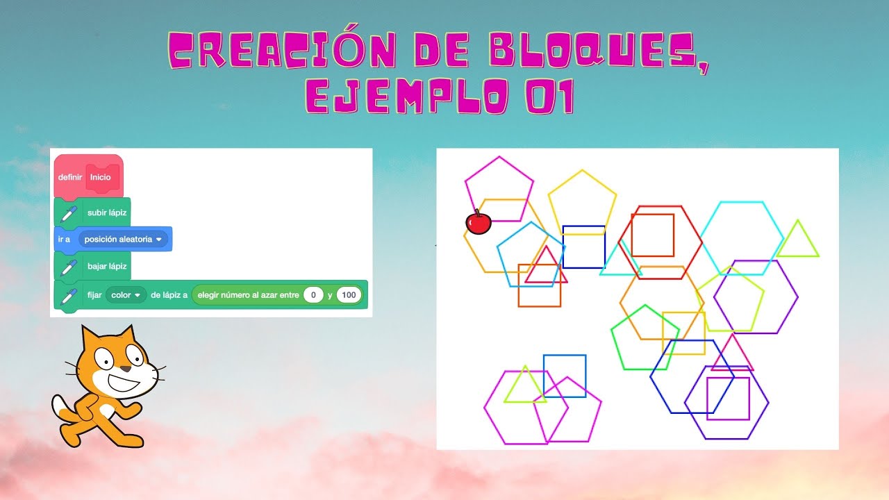 [Scratch] Crear bloques, ejemplo 1.