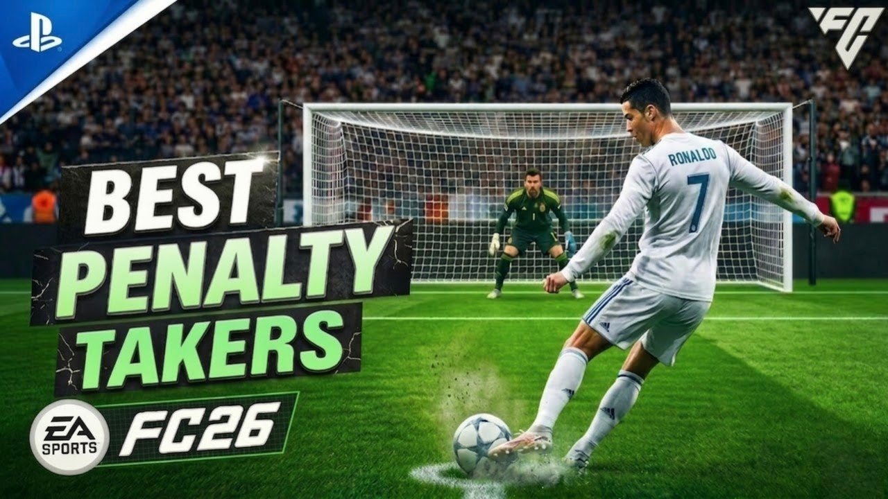 Top 10 Best Penalty Takers in FC 26 🤯 | PS5 4K