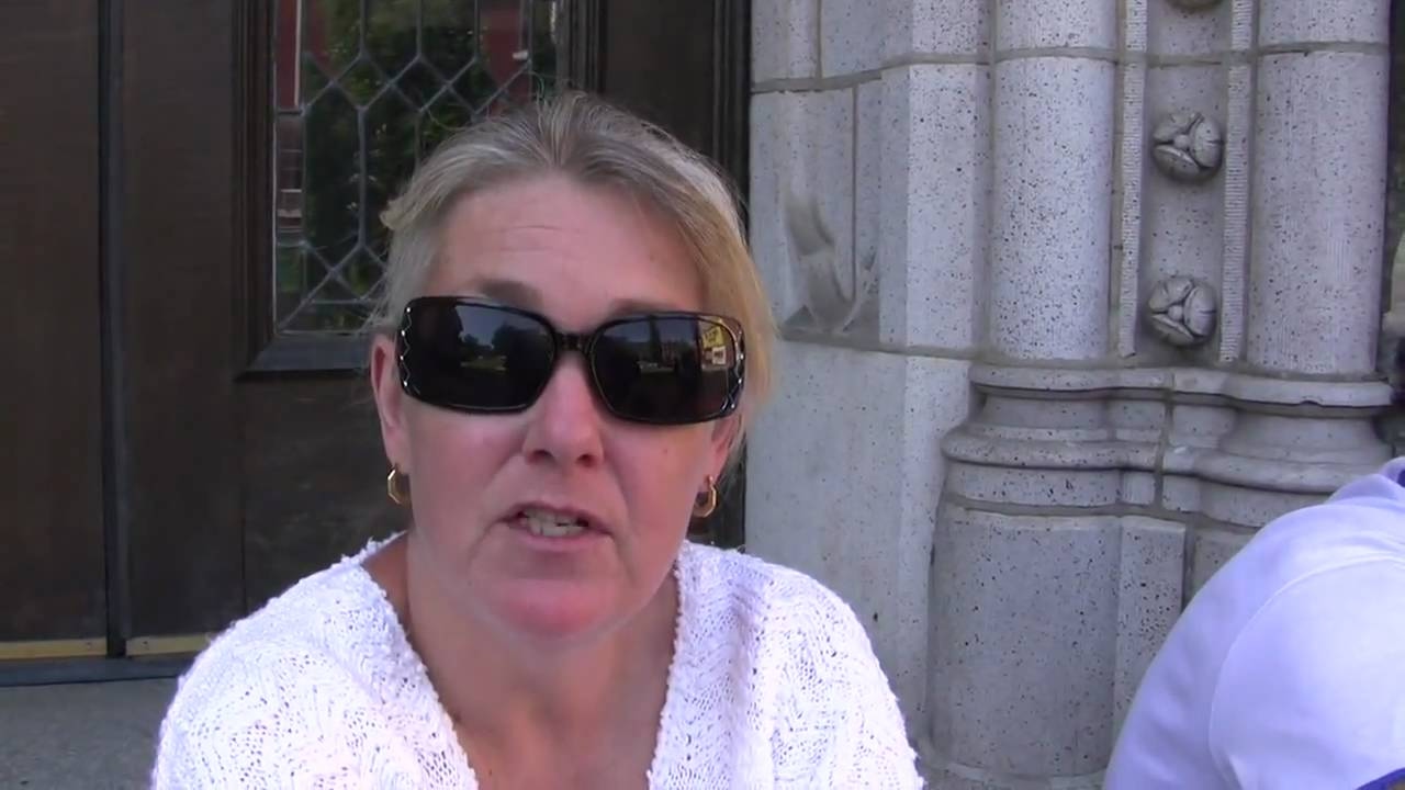 Allentown Homeless Woman on the Streets Because of the Economy