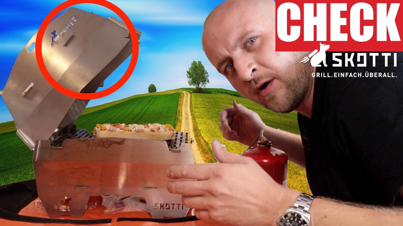 ✅ Kleiner Gasgrill Skotti CAP TEST
