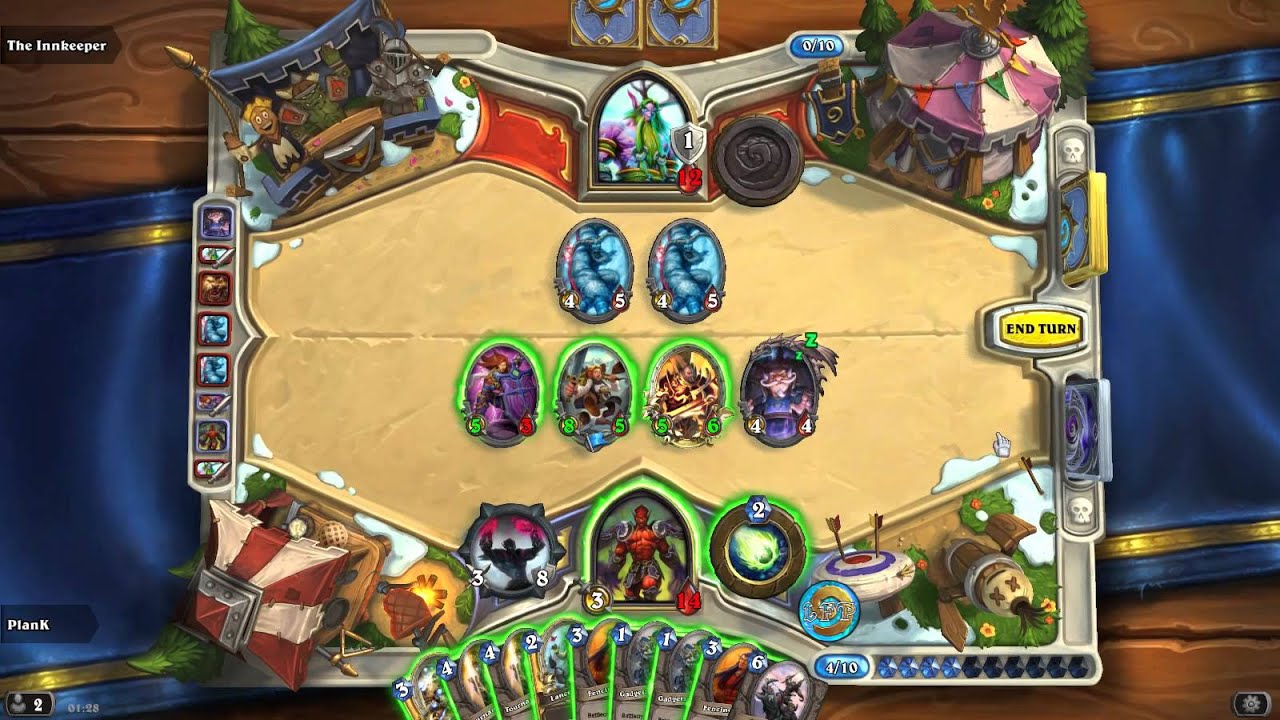 Jaraxxus summons Wilfred Fizzlebang! Interaction -TGT -Hearthstone✔