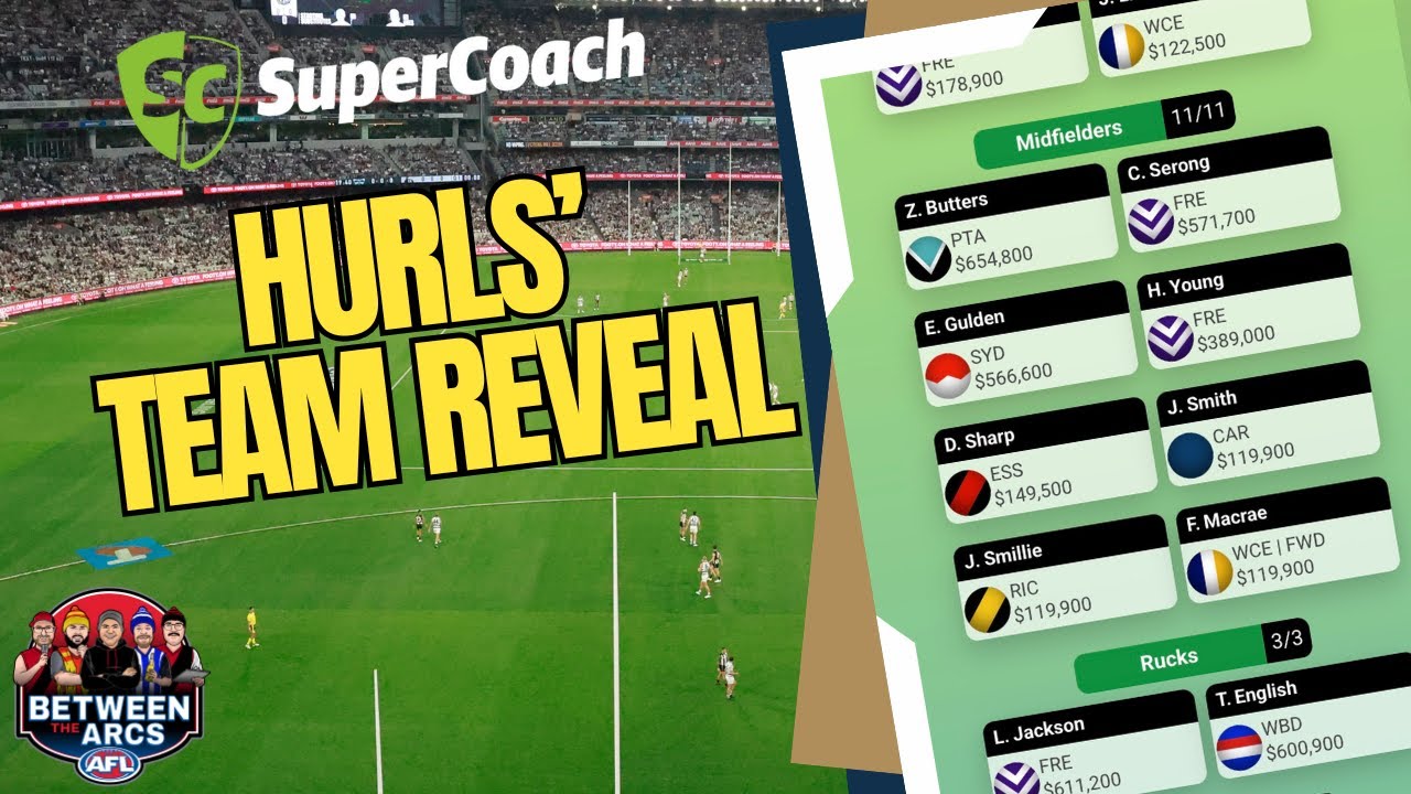 AFL SuperCoach 2026 | Hurls' Team Reveal | Attacking the Schedule!