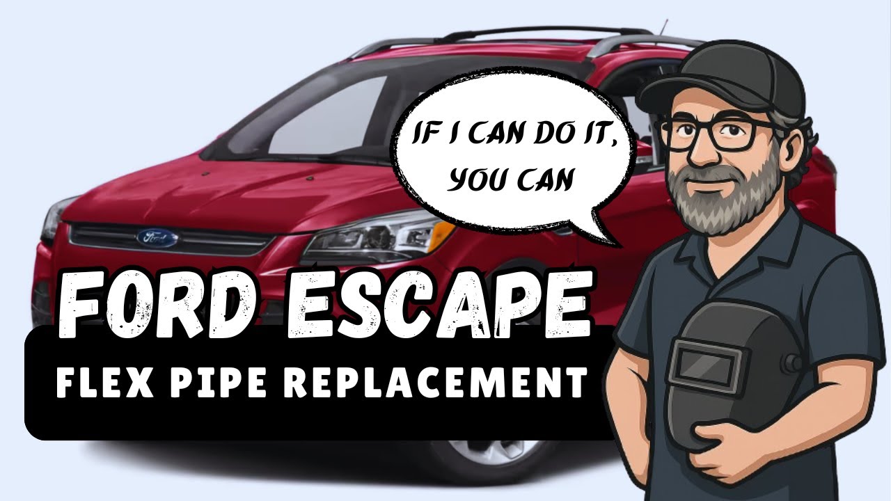«Замена гибкой трубы выхлопной системы Ford Escape своими руками | Простое решение проблемы утече...
