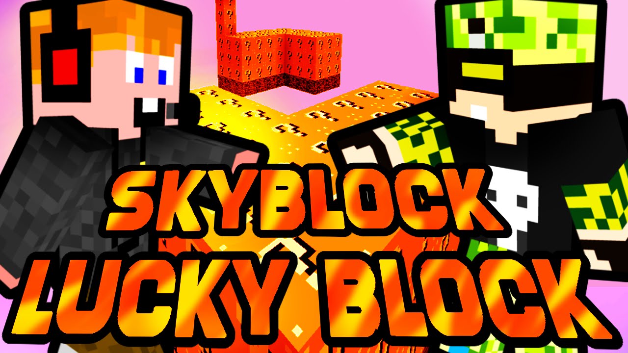Minecraft - SkyBlock Lucky Block [NA NEMÁÁÁÁR!]