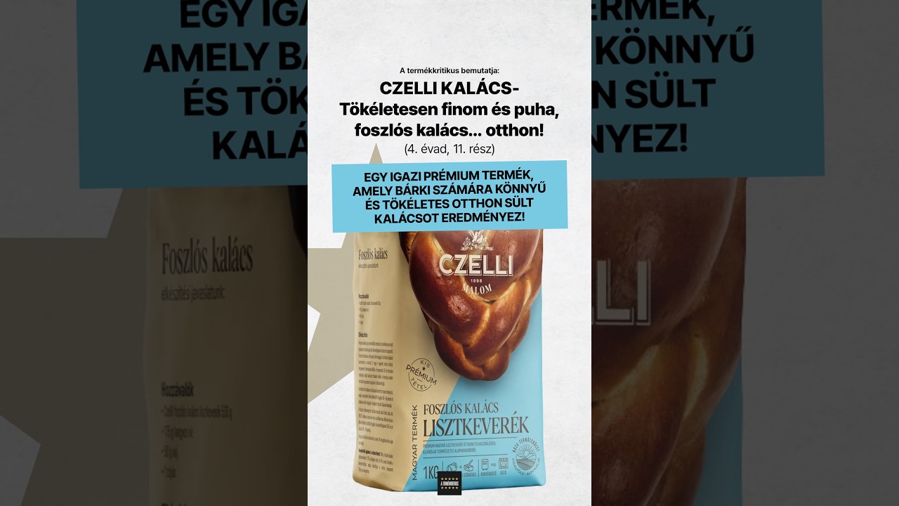 4. évad, 11. rész: CZELLI KALÁCS – Tökéletesen finom és puha, foszlós kalács… otthon!