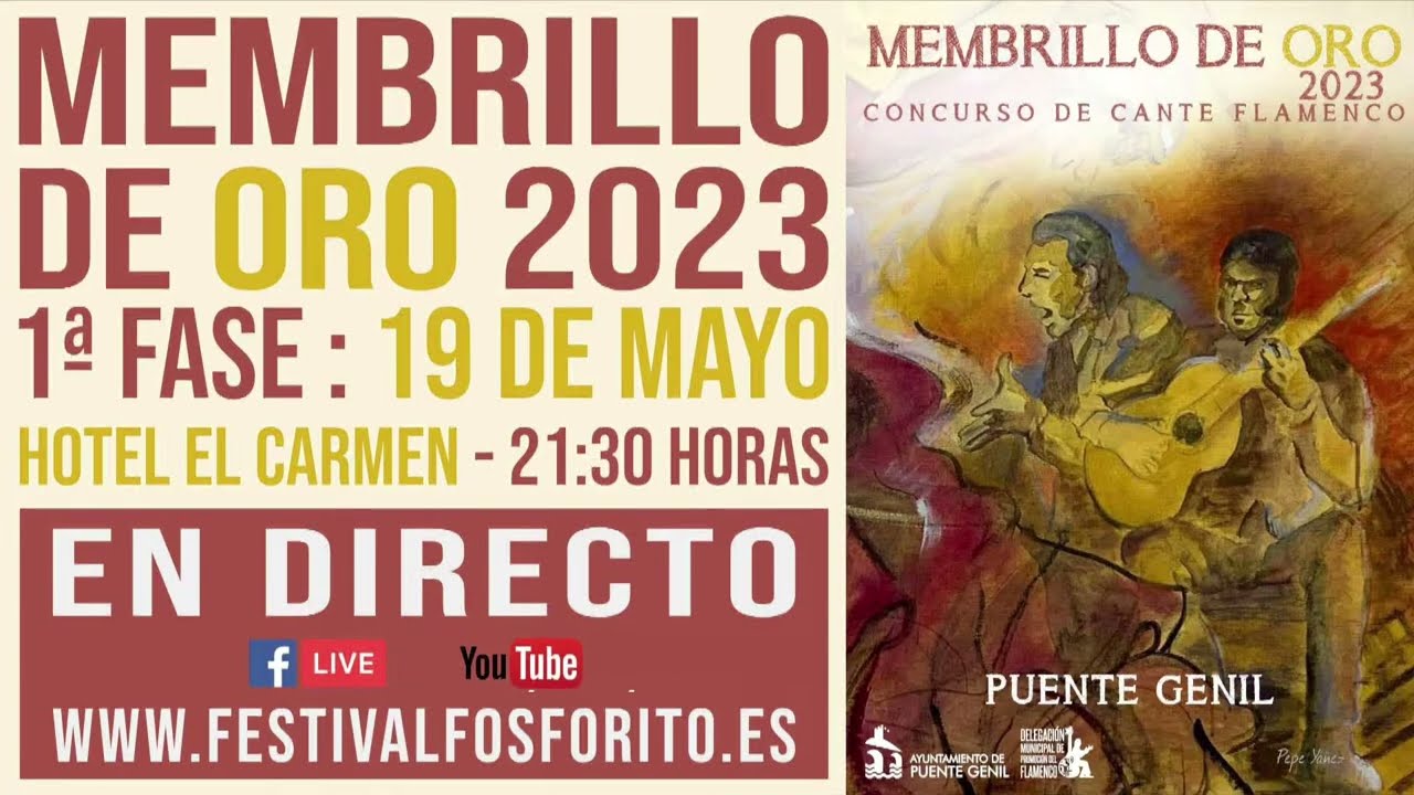 1ª Fase del Concurso de Cante Flamenco Membrillo de Oro 2023.